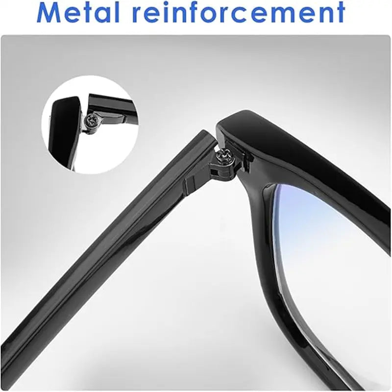 Rectangular Clear Lens Eyewear Packs — 3