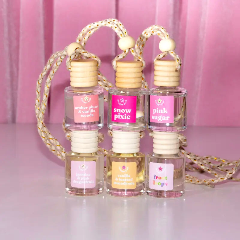 Refillable 10 mL Hanging Car Diffusers — 3 Random Scents