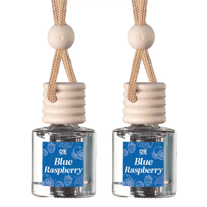 Reusable 8 mL hanging car fragrance diffuser