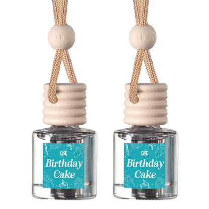Reusable 8 mL hanging car fragrance diffuser
