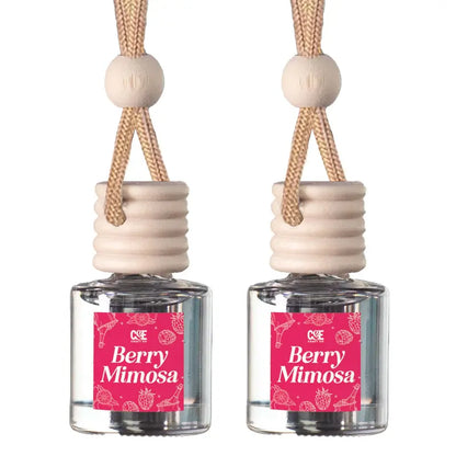 Reusable 8 mL hanging car fragrance diffuser
