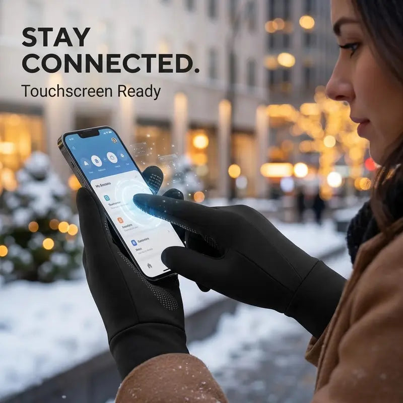 FANVINCE Touchscreen Thermal Winter Gloves - source design and use details