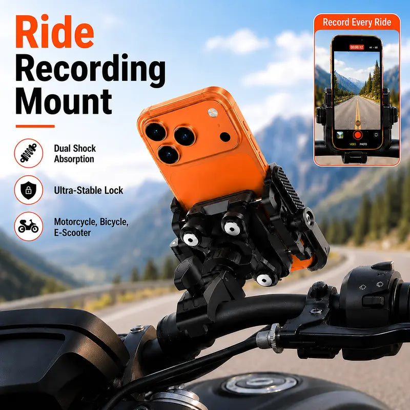 Lamicall Motorcycle Phone Holder — Multiple Mount Versions