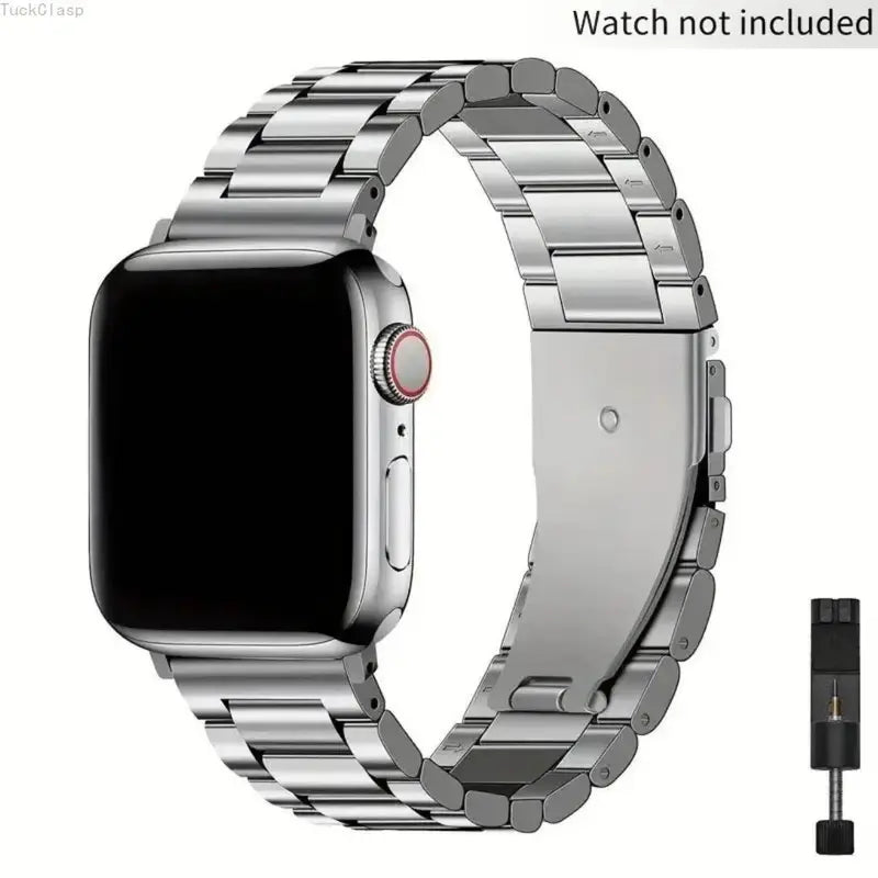 Metal Link Watch Band with Removal Tool — 0