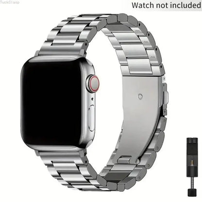 Metal Link Watch Band with Removal Tool — 0