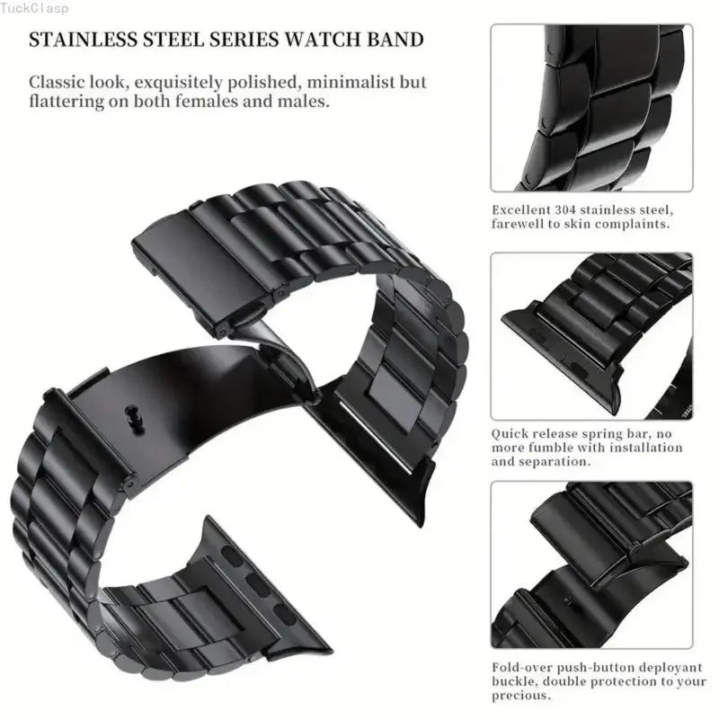 Metal Link Watch Band with Removal Tool — 6