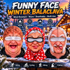 Novelty Face Print Balaclava