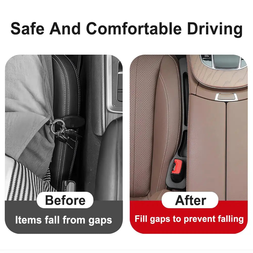Car Seat Gap Filler Organizers — 2-Piece Set