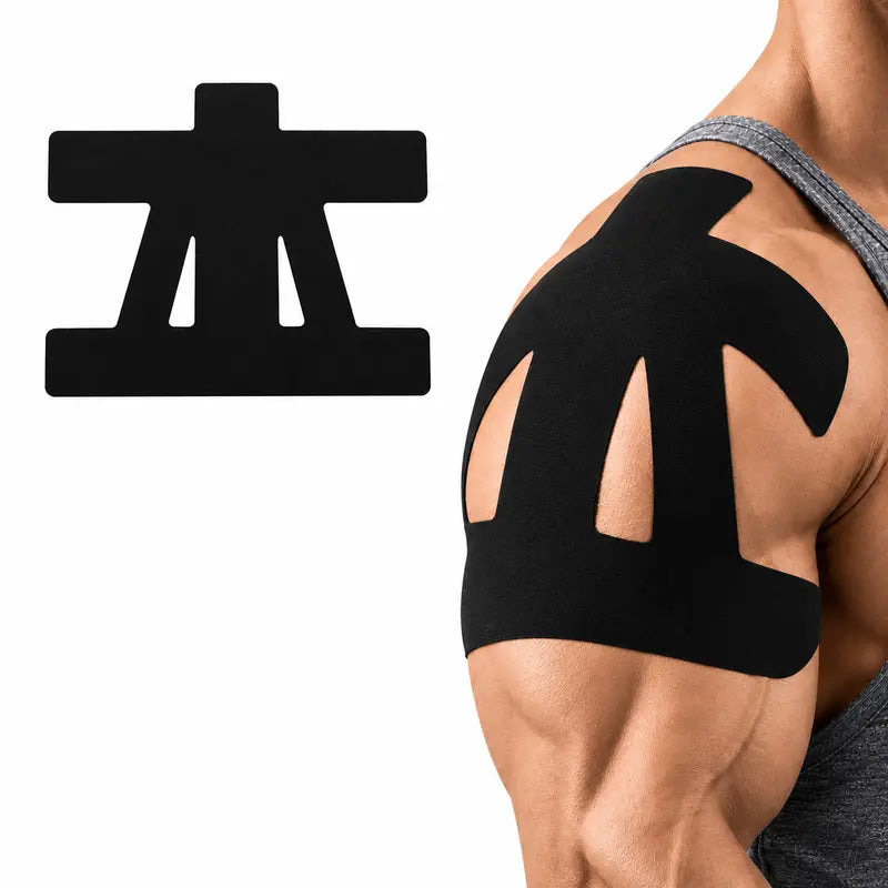 Pre-Cut Cotton Shoulder Tape — Two 10-Strip Packs - source design and use details