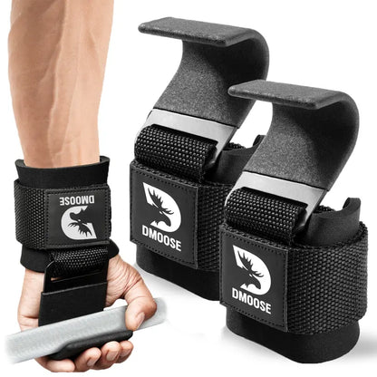 DMoose Weight Lifting Hooks — Two Pairs - source design and use details