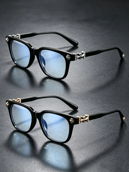 Two Pair Cross Accent Fashion Eyewear Packs — 1