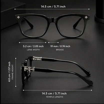 Two Pair Cross Accent Fashion Eyewear Packs — 4