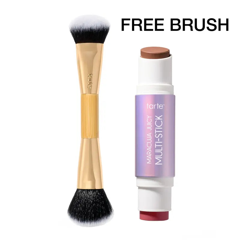 Dual-Ended Blush & Bronzer Stick with Brush — Two Kits - spritz/shades + brush original variant photo