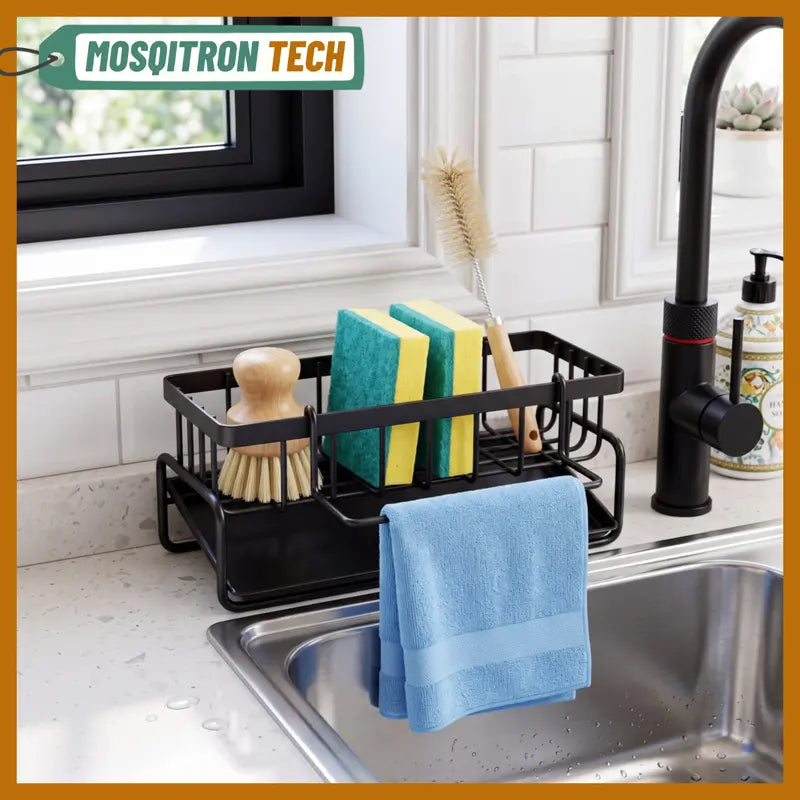 Sink Sponge Drain Caddy — Two Matching Organizers - original main gallery photo
