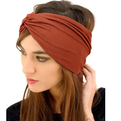 Ten Color Twist Front Headband Packs — 4