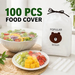 Elastic Bowl & Plate Covers — 300-Piece Set - original product photo 1