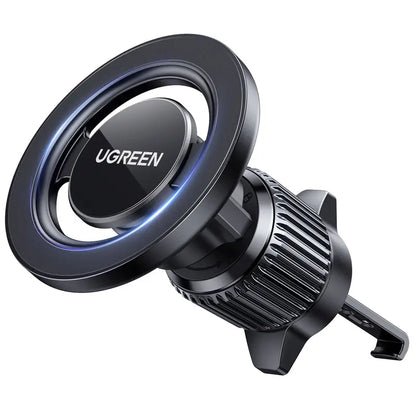 UGREEN Black Magnetic Vent Phone Mount — Two Versions — Black for Magsafe Air Vent