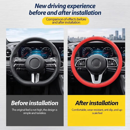 Elastic Silicone Steering Wheel Cover