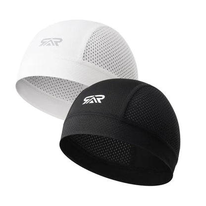 LongLong Mesh Skull Cap Packs — Black+White