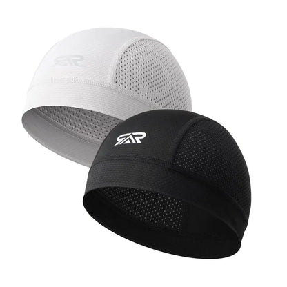LongLong Mesh Skull Cap Packs — Black+Grey