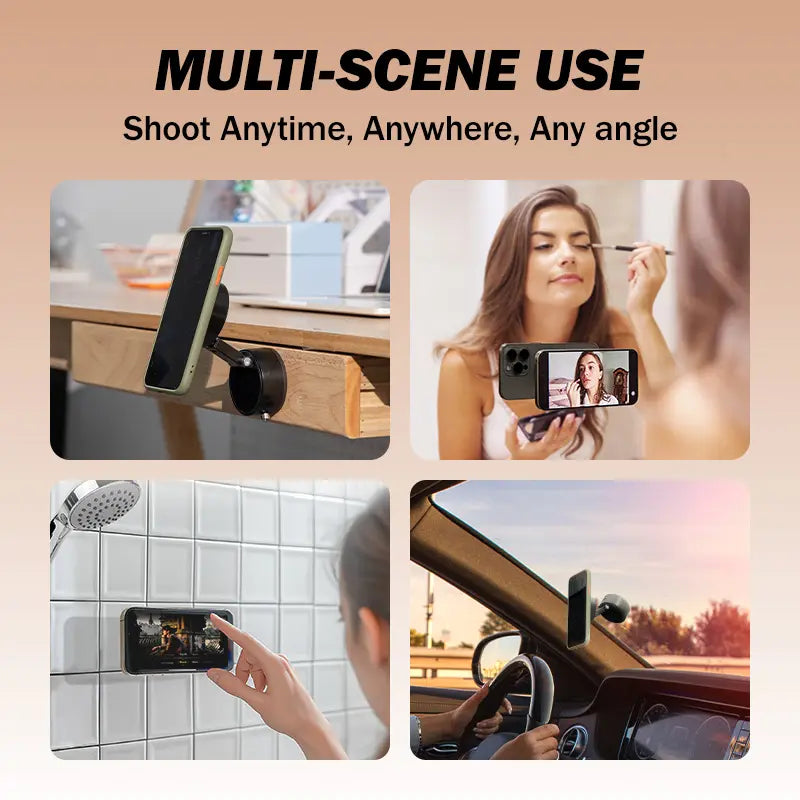 JOYTUTUS Adjustable Magnetic Car Phone Mount