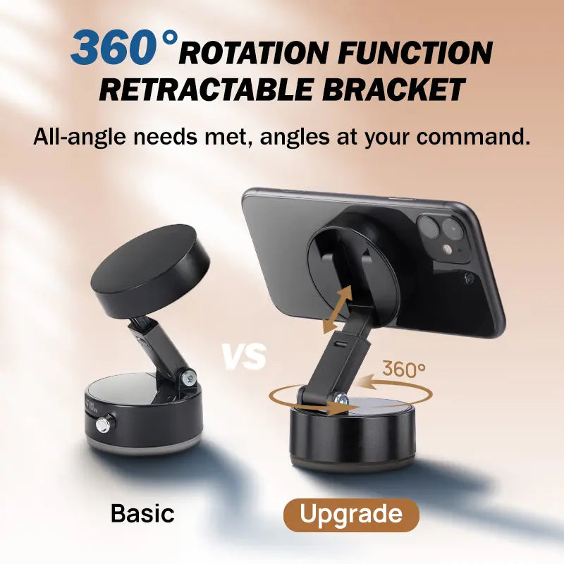 JOYTUTUS Adjustable Magnetic Car Phone Mount
