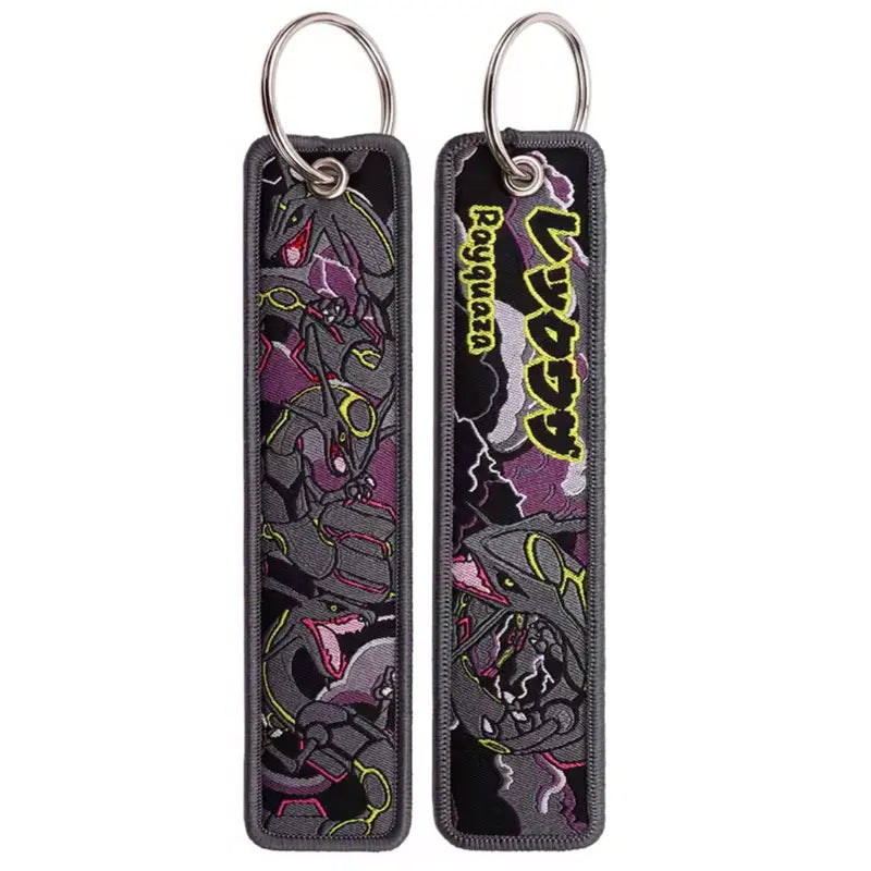 Embroidered Character Keychains — 3 Random Designs