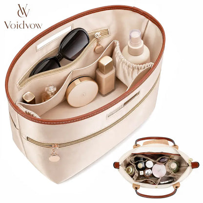 Satin Finish Multi Compartment Bag Organizer — 0