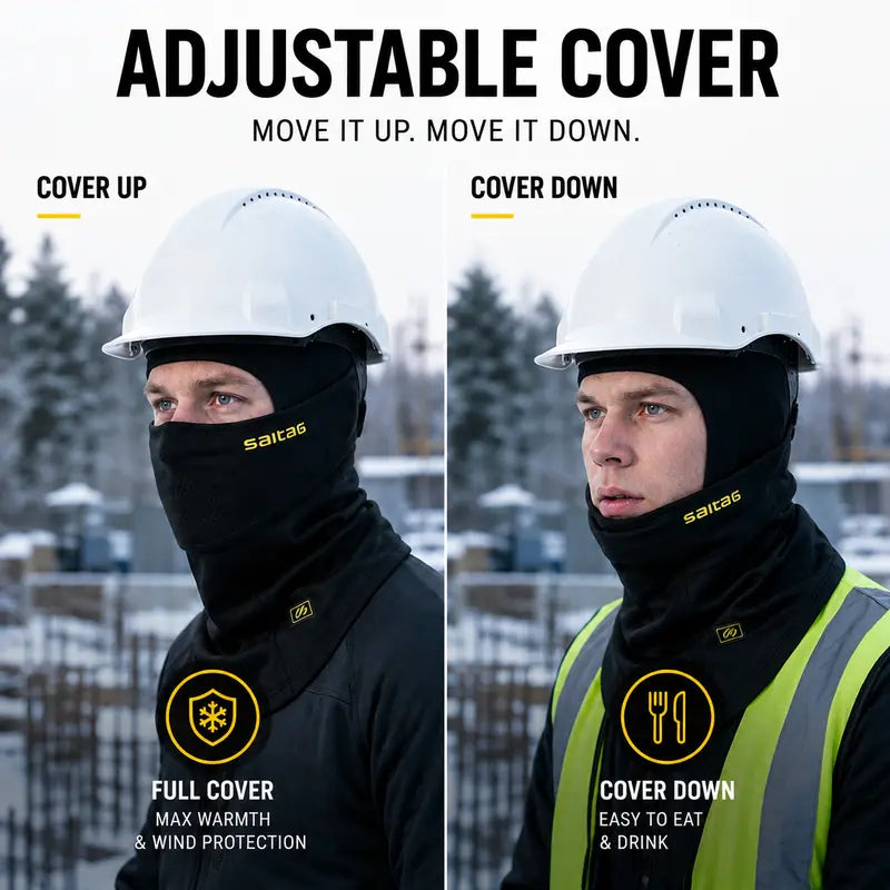 Fleece-Lined Winter Balaclava - shared design and use details