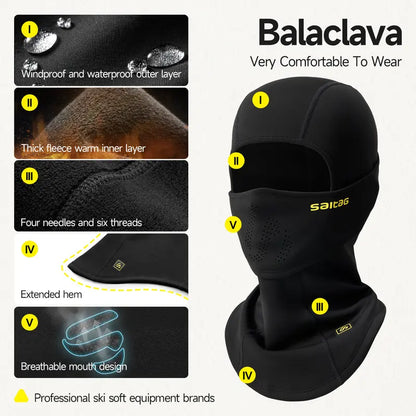 Fleece-Lined Winter Balaclava - shared design and use details