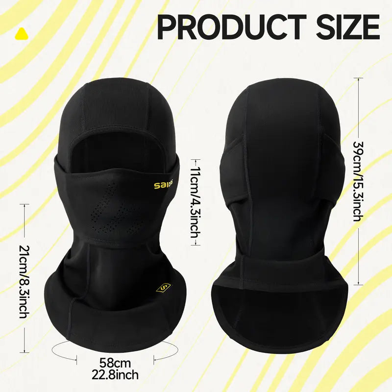 Fleece-Lined Winter Balaclava - shared design and use details