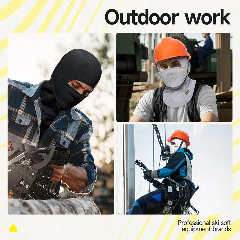 Fleece-Lined Winter Balaclava - shared design and use details