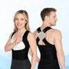 Adjustable Black Back and Shoulder Support Wrap