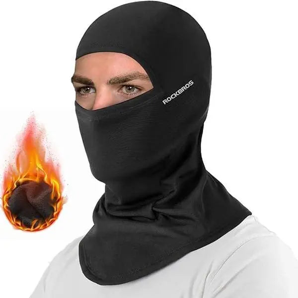 ROCKBROS Thermal Fleece Balaclava - shared design and use details