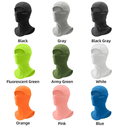 ROCKBROS Thermal Fleece Balaclava - shared design and use details