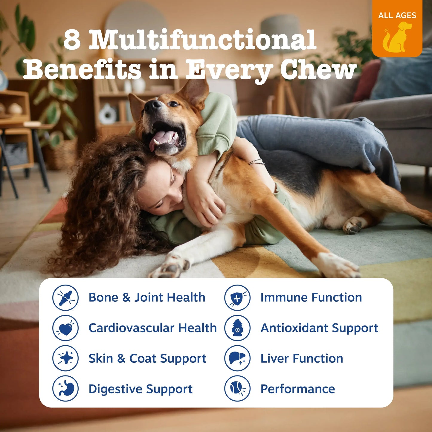 8-in-1 Daily Support Soft Chews for Total Canine Wellness